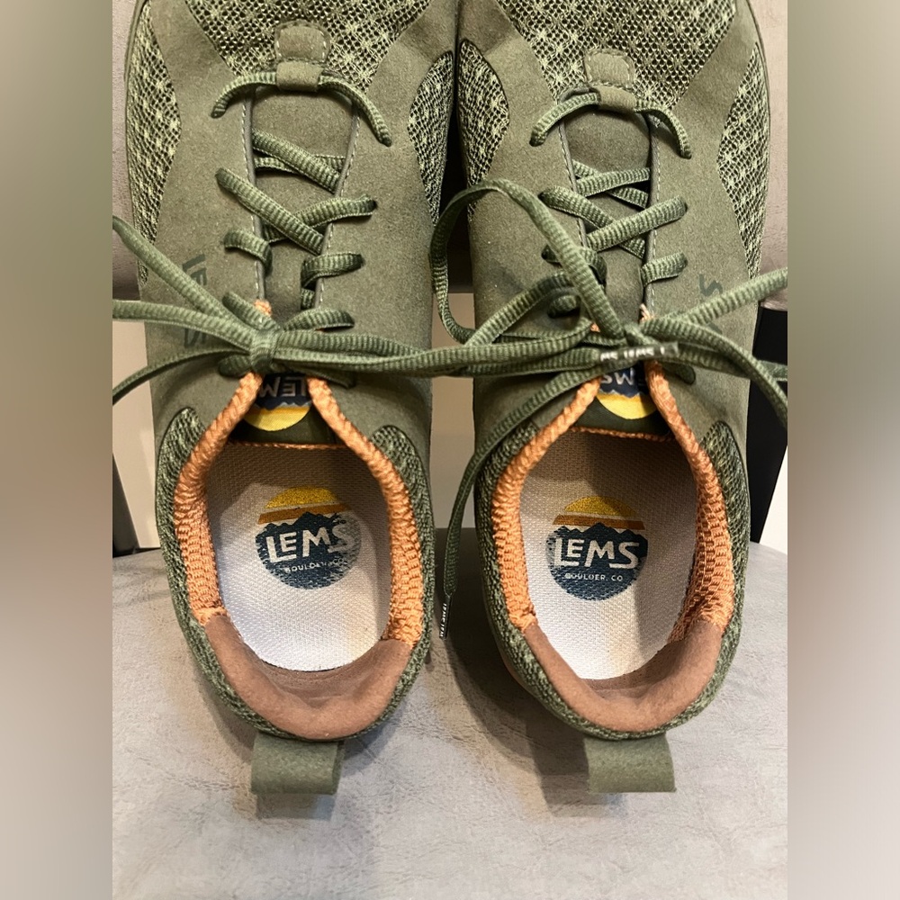 Lems Primal 2 Olive Green Casual Comfy Shoe Men’s size 10/Women’s 11.5 VGUC - Picture 6 of 13